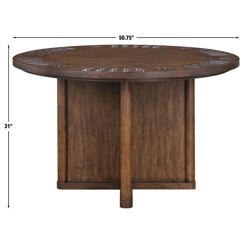 Crystal City Cambridge Game Table and 4 Chairs, , large