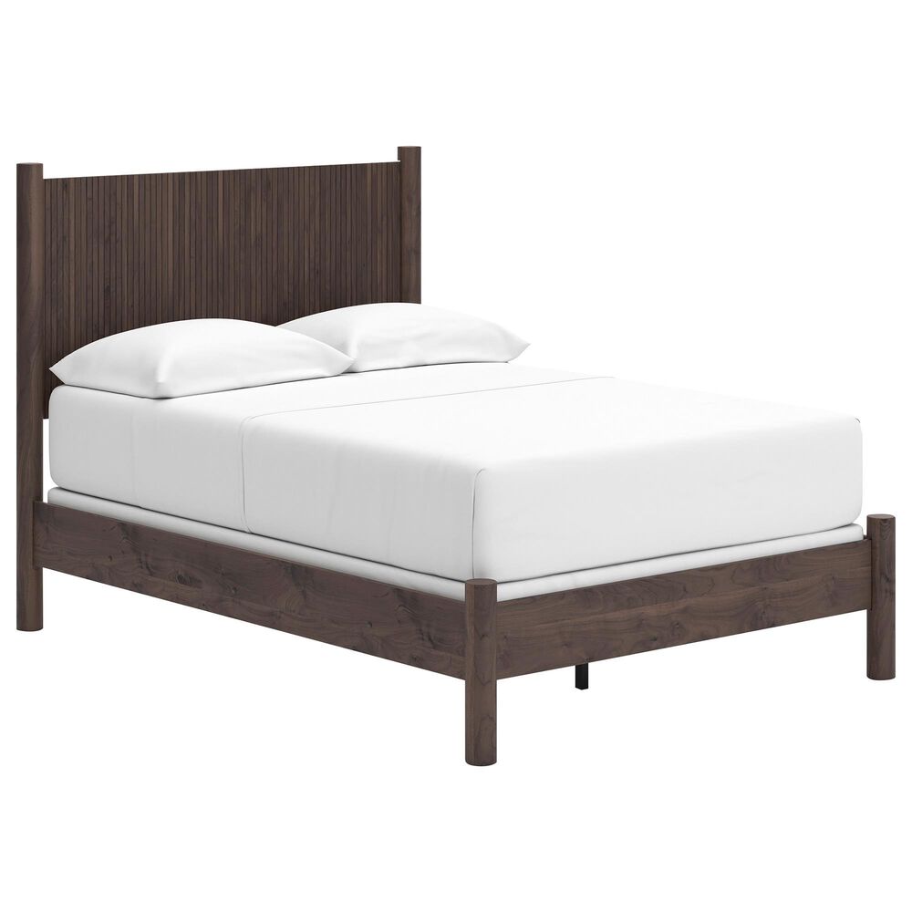 Ashley Pamytta Full Panel Bed in Rich Brown, , large