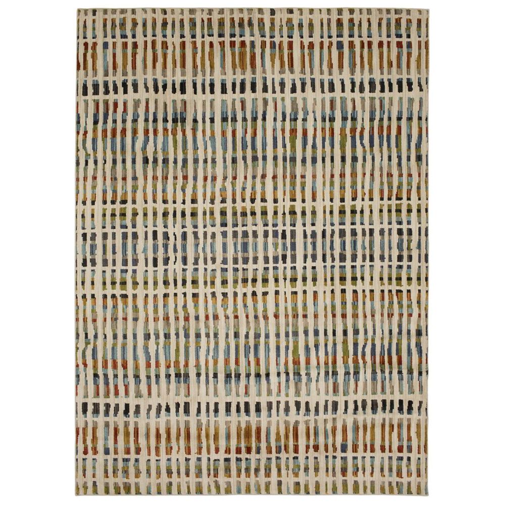 Karastan Elements Calliope 91647 8" x 11" Multicolor Area Rug, , large