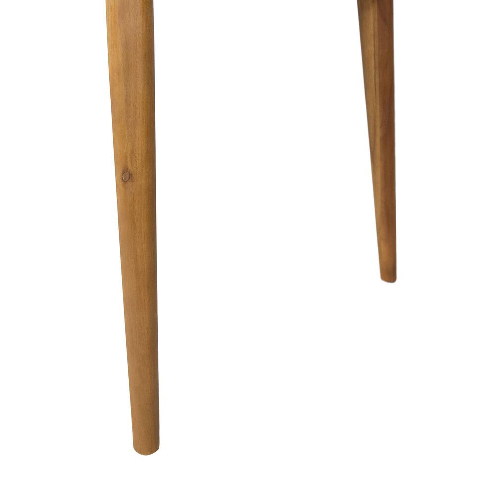 Hearth and Haven Outdoor Rectangular Dining Table in Teak - Table Only, , large