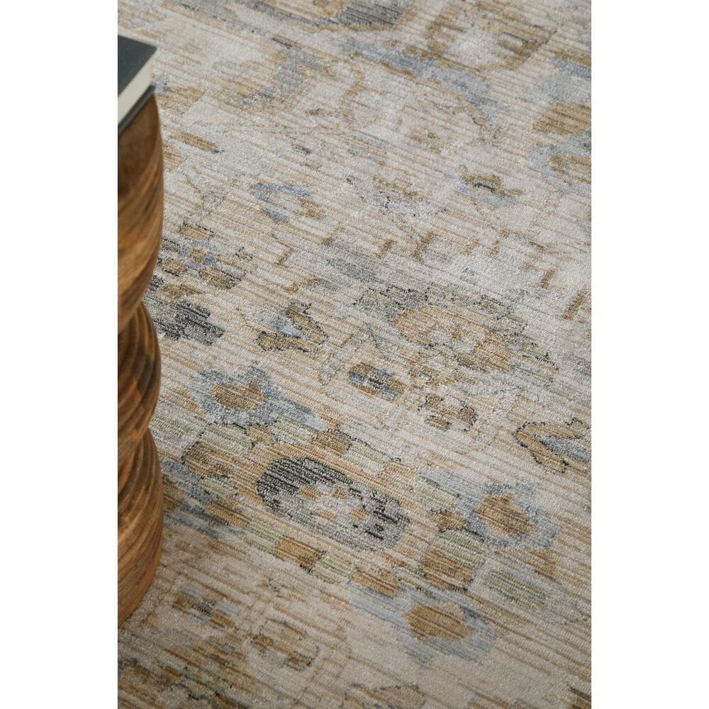 Feizy Augustine Ivory and Beige 7'10" x 10'3" Area Rug, , large