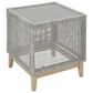 Ashley Seton Creek Patio Square End Table in Gray, , large