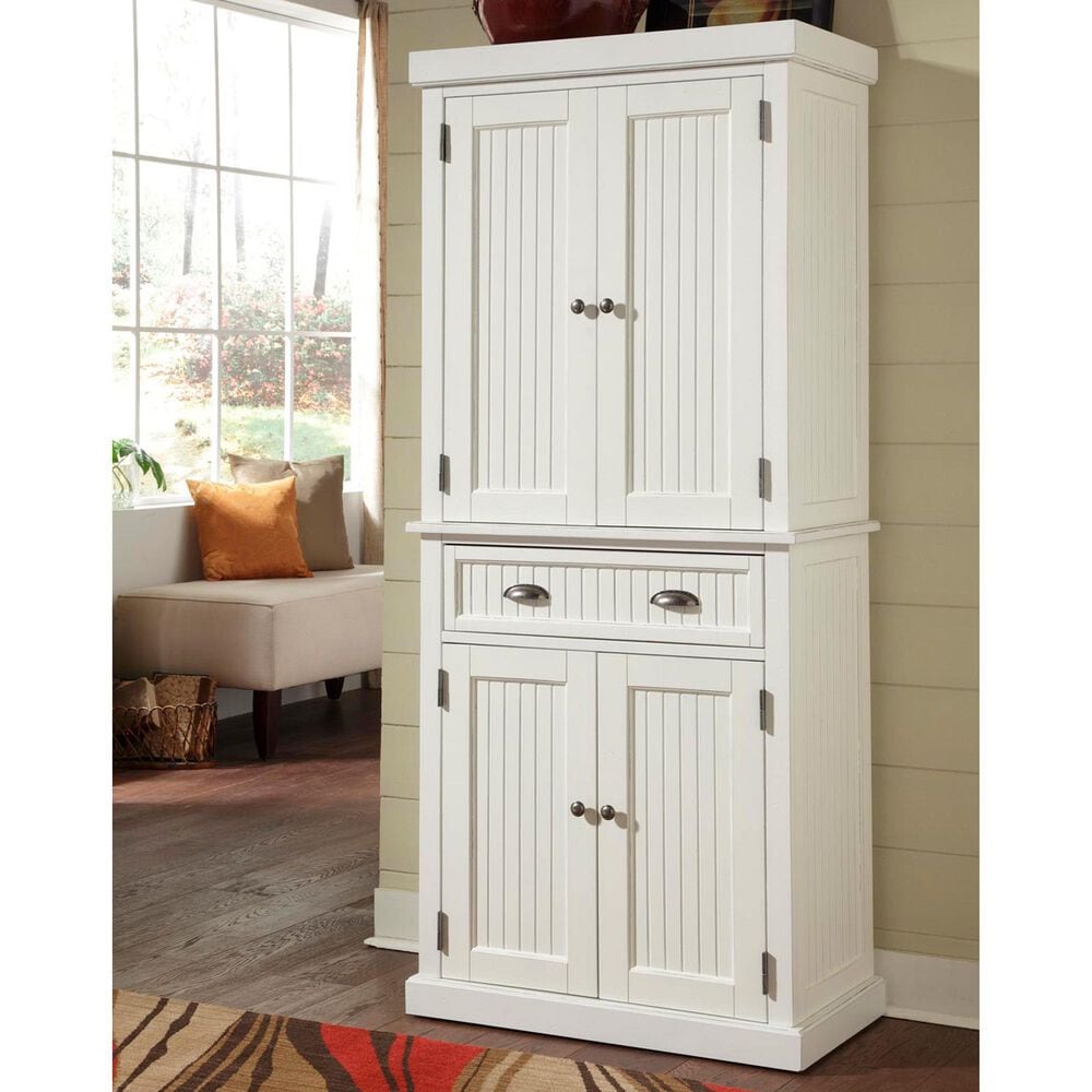 Homestyles Nantucket Pantry in Off-White, , large