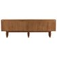 Blue Sun Designs Campbell 4-Door Sideboard in Medium Brown, , large