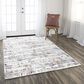 RIZZY Westchester WESWES862 5"3" x 7"6" Ivory and Multicolor Area Rug, , large