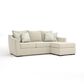 Xenia Contemporary Sofa Chaise in Vibrant Vision Oatmeal, , large