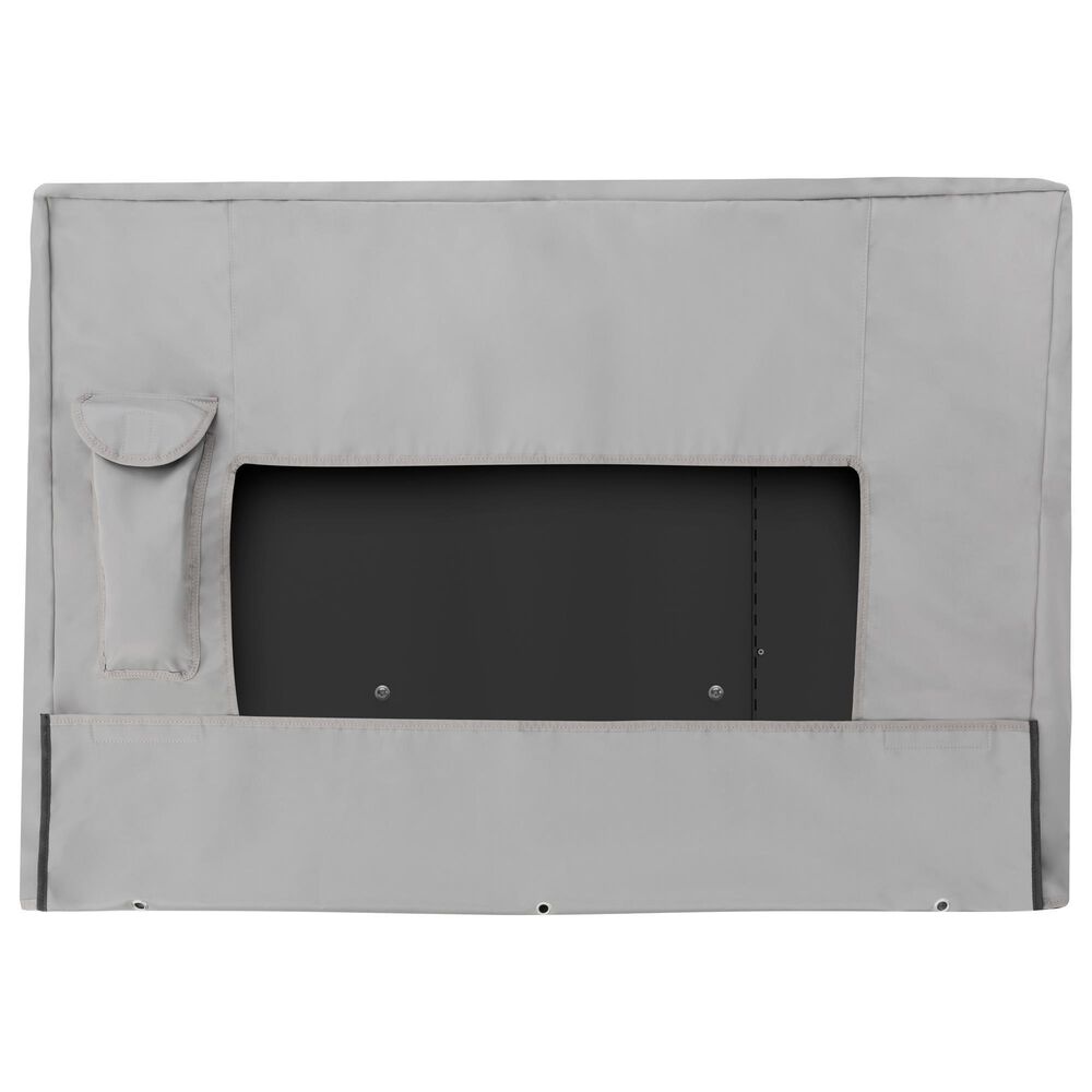 Sunbrite 65" Solis Series Outdoor Full Sun 4K UHD HDR - Smart TV in Black with Gray 65" Universal TV Dust Cover, , large