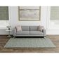 Kas Oriental Rugs Pave Cornerstone 9" x 13" Ivory and Grey Area Rug, , large