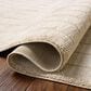 Chris Loves Julia x Loloi Calvin Ivory and Oatmeal 6"3" x 9"6" Area Rug, , large