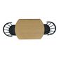 Jofran Percy Round Dining Table in Natural - Table Only, , large