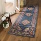 Safavieh Madison MAD133C 2"3" x 10" Blue and Fuchsia Runner, , large