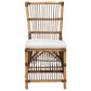 Baxton Studio Kim Side Chair in Natural Brown, , large