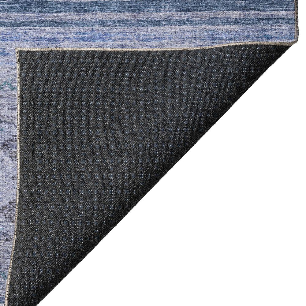 Dalyn Rug Company Karaj KJ4 1&#39;8&quot; x 2&#39;6&quot; Blue Indoor/Outdoor Area Rug, , large
