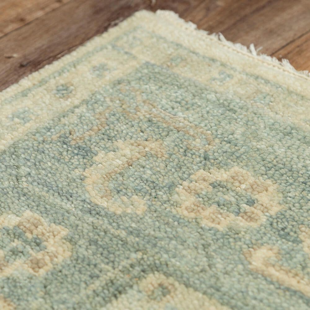RIZZY Belmont 6&#39; x 9&#39; Ivory and Blue Area Rug, , large