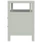 Butler Specialty Company Nora 2-Drawer Wide Nightstand with Open Shelf in Sage Green, , large