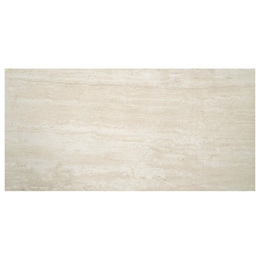 Emser Jargon Ivory Strata 24" x 48" Glazed Porcelain Tile, , large