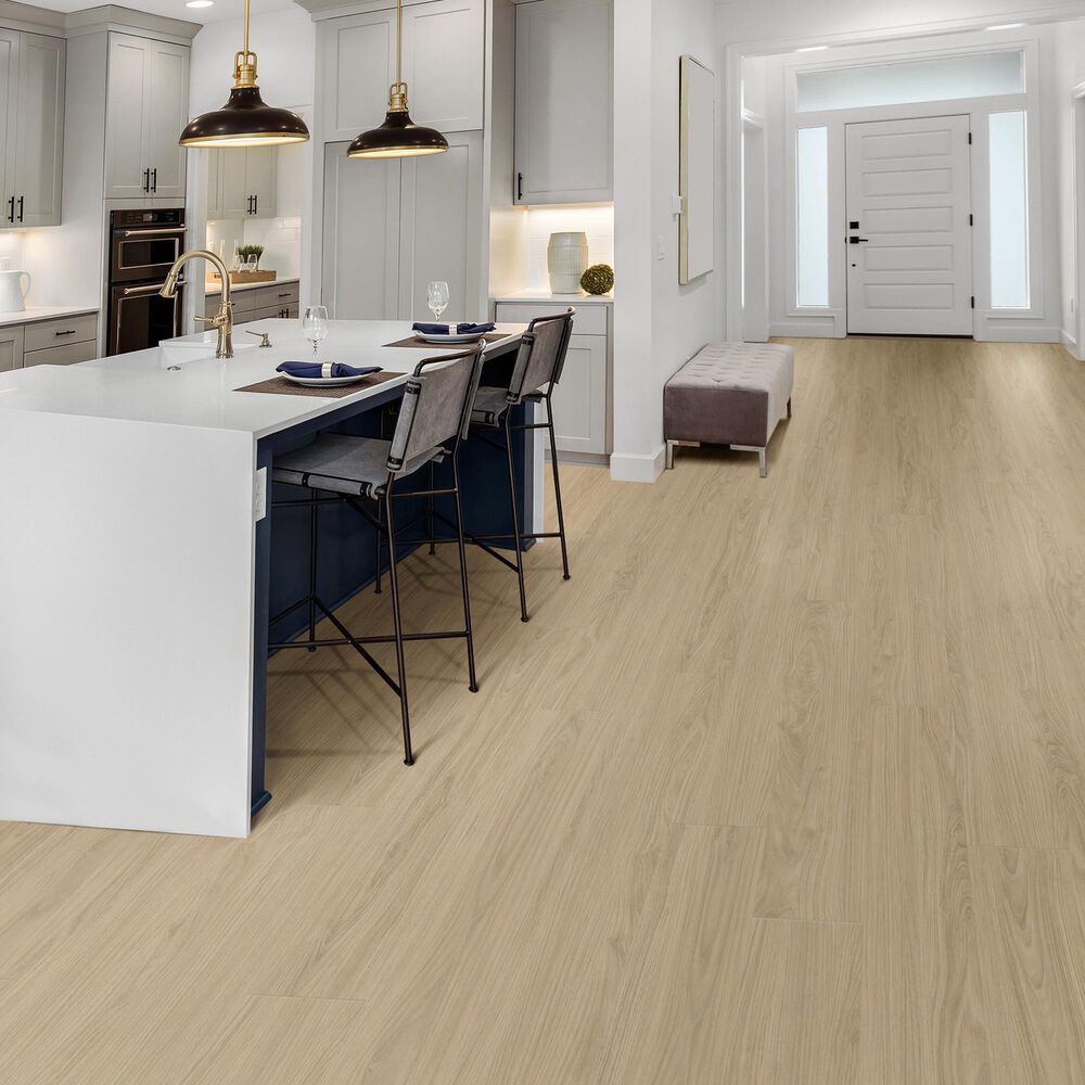 Tarkett NuGen Click Lacebark Elm Wheat 7&quot; x 60&quot; Luxury Vinyl Plank, , large