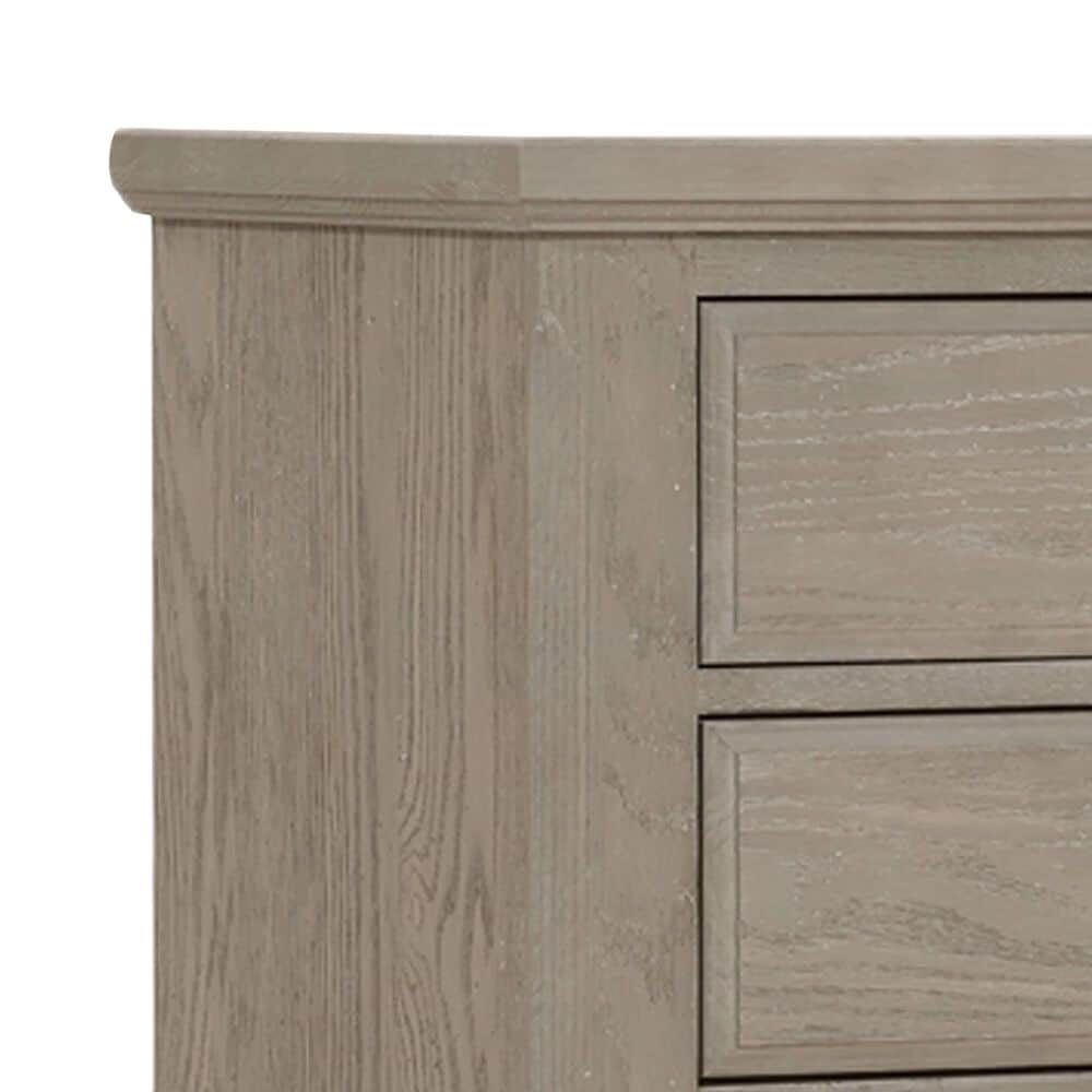 Viceray Collections Heritage Mansion 3 Drawer Nightstand in Greystone, , large