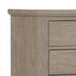 Viceray Collections Heritage Mansion 3 Drawer Nightstand in Greystone, , large