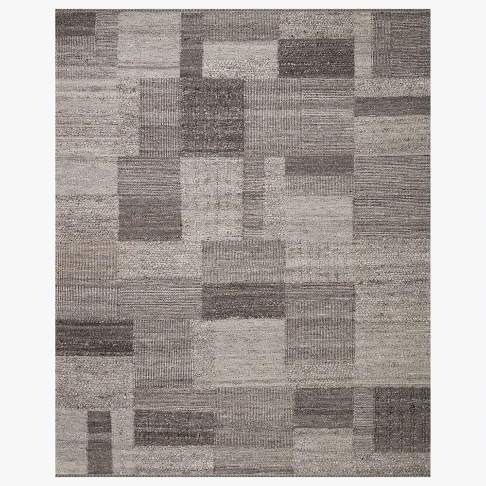 Loloi Manfred 2"6" x 8"6" Charcoal and Dove Runner, , large