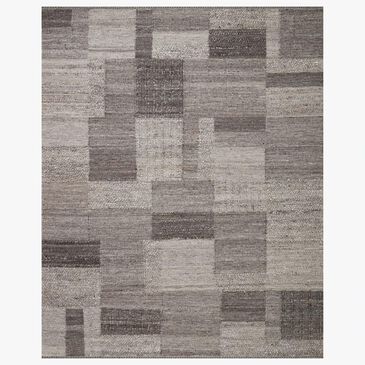 Loloi Manfred 2"6" x 8"6" Charcoal and Dove Runner, , large