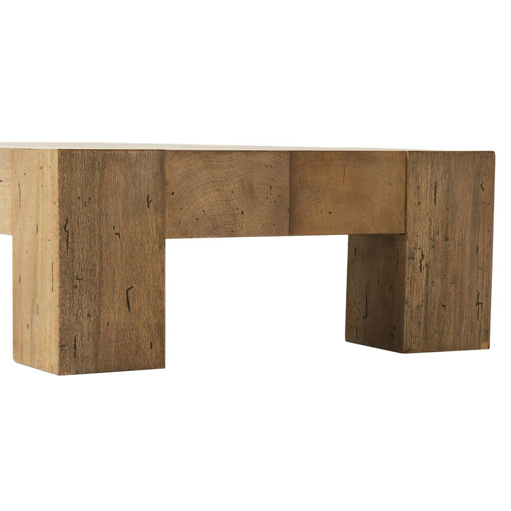 Four Hands Abaso Coffee Table in Rustic Wormwood Oak, , large