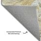 Dalyn Rug Company Ravenna RN8 9" x 12" Linen Area Rug, , large