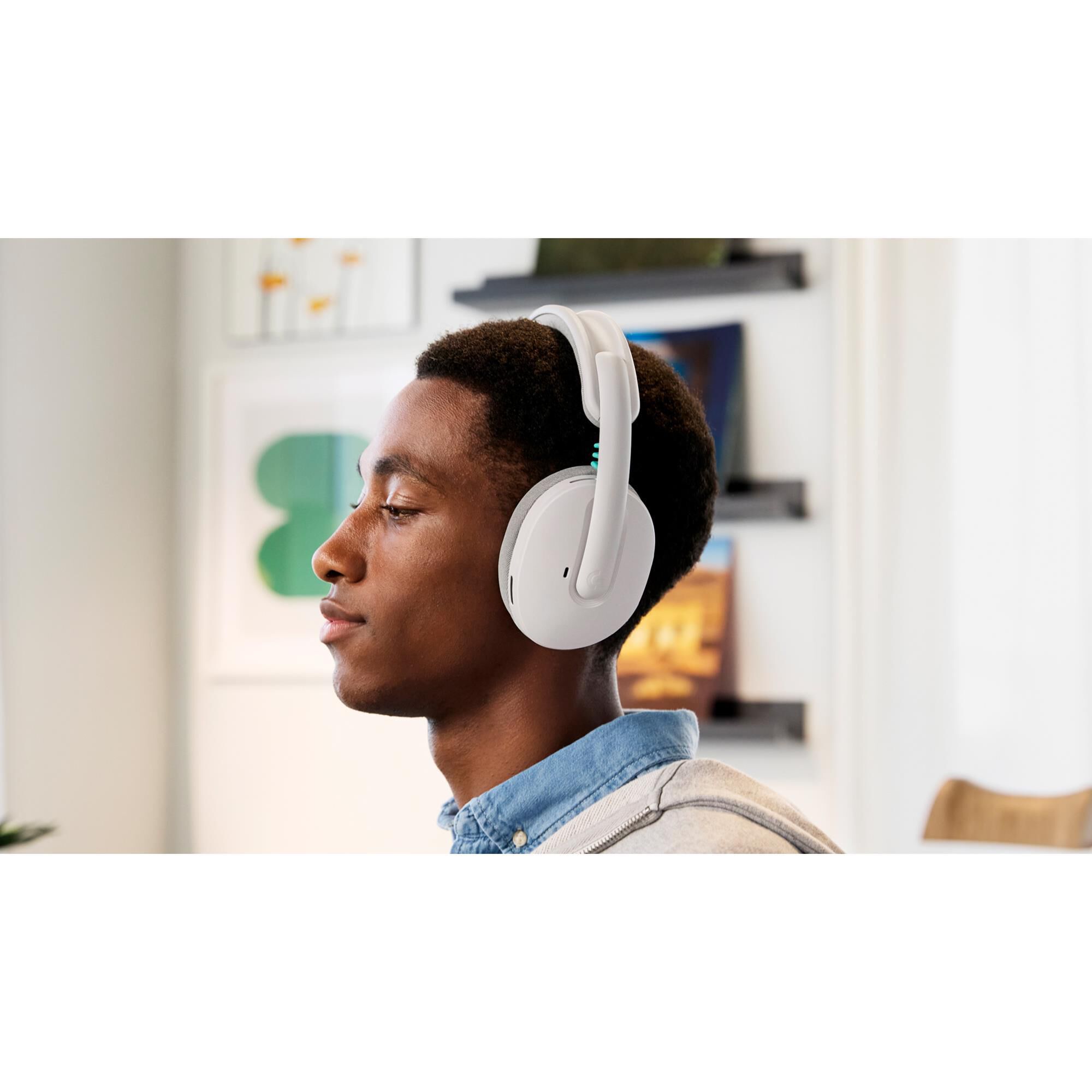 Logitech G Series G325 Lightspeed Wireless Gaming Headset in White