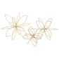 CosmoLiving by Cosmopolitan 3D Geometric Sculpture in Gold (Set of 3), , large