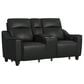 Flexsteel Latitudes Power Reclining Loveseat with Console and Power Headrest in Coal, , large
