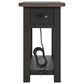 Ashley Tyler Creek End Table in Grayish Brown and Black, , large