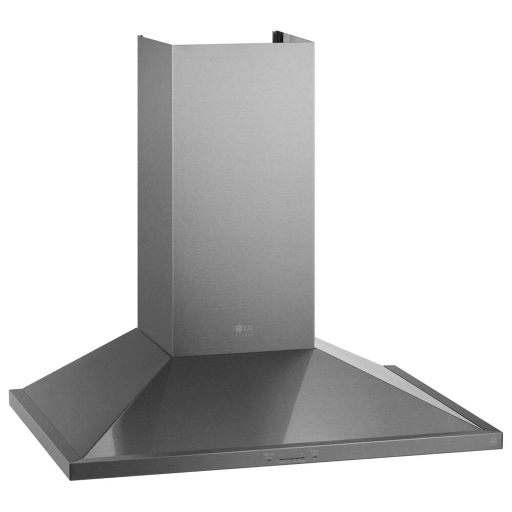 LG 30" Chimney Style Hood in Stainless Steel Nebraska Furniture Mart