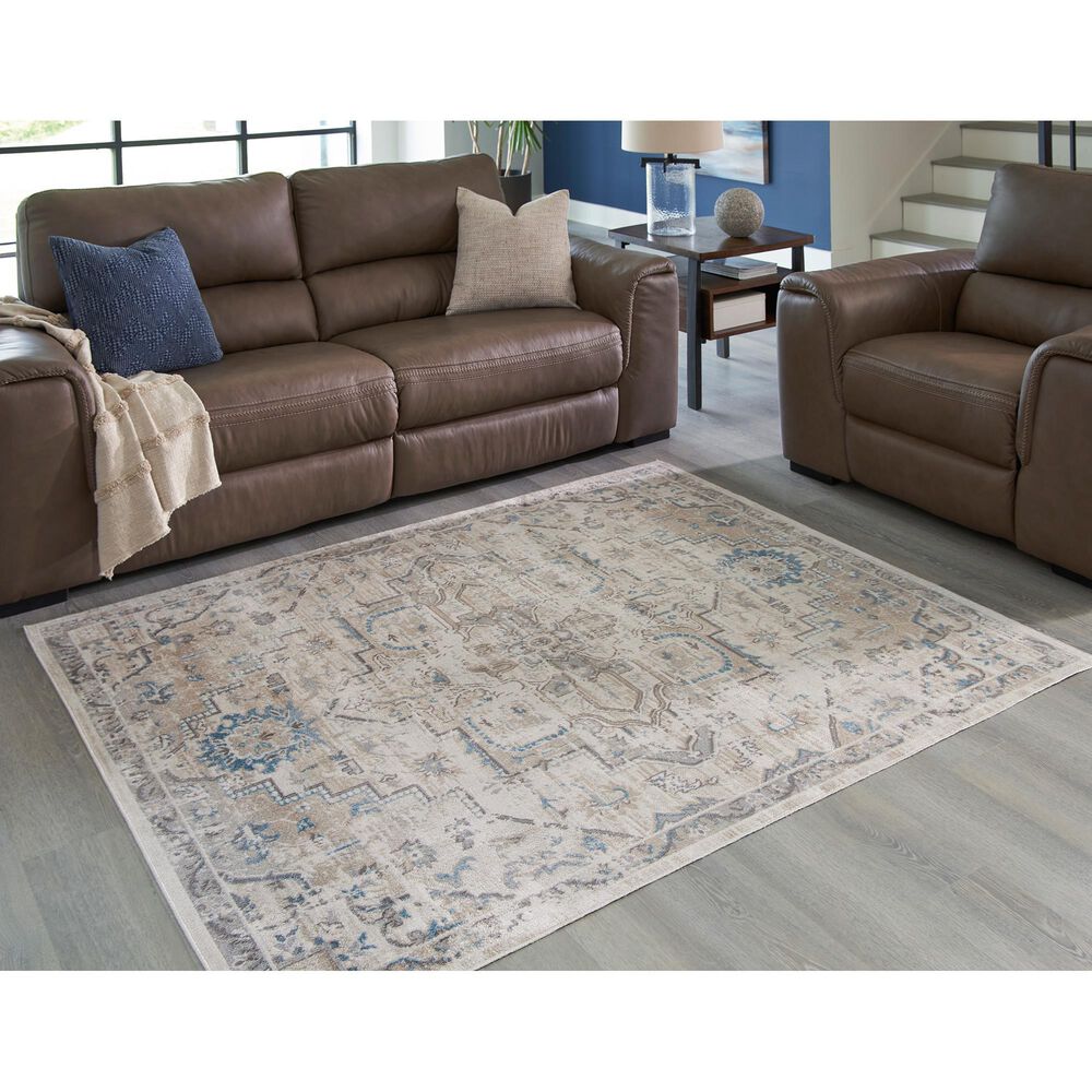 Ashley Barkham 5&#39;3&quot; x 7&#39; Multicolor Area Rug, , large