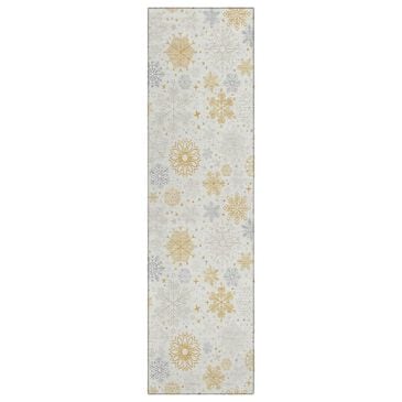 Dalyn Rug Company Wonderland WN31 2"3" x 7"6" Ivory Indoor/Outdoor Runner, , large
