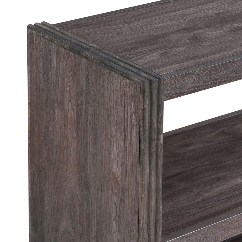 Belle Furnishings Modern Edge Sofa Table in Caffe, , large