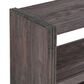Belle Furnishings Modern Edge Sofa Table in Caffe, , large