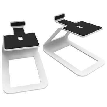 Kanto Elevated Desktop Speaker Stand for Midsize Speakers in White (Set of 2), , large