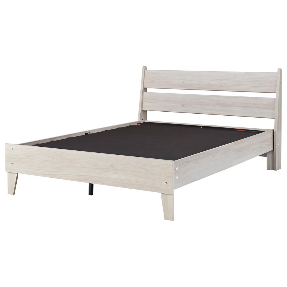 Signature Design by Ashley Socalle Twin Platform Bed in Natural, , large