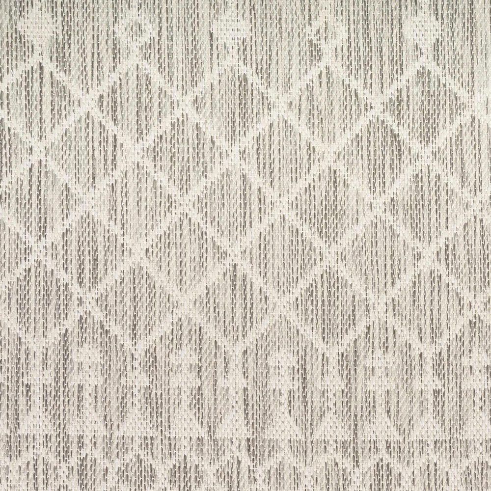 Nourison Positano Southwestern Light Grey 6&#39; x 9&#39; Indoor/Outdoor Area Rug, , large