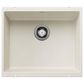 Blanco Precis 21" Single Bowl Kitchen Sink in Soft White, , large