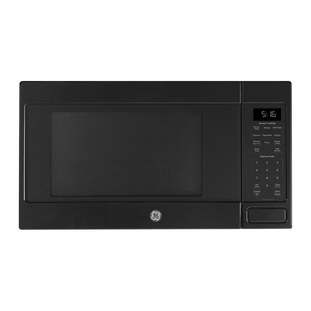 GE Appliances 1.6 Cu. Ft. Countertop Microwave Oven in Black, , large
