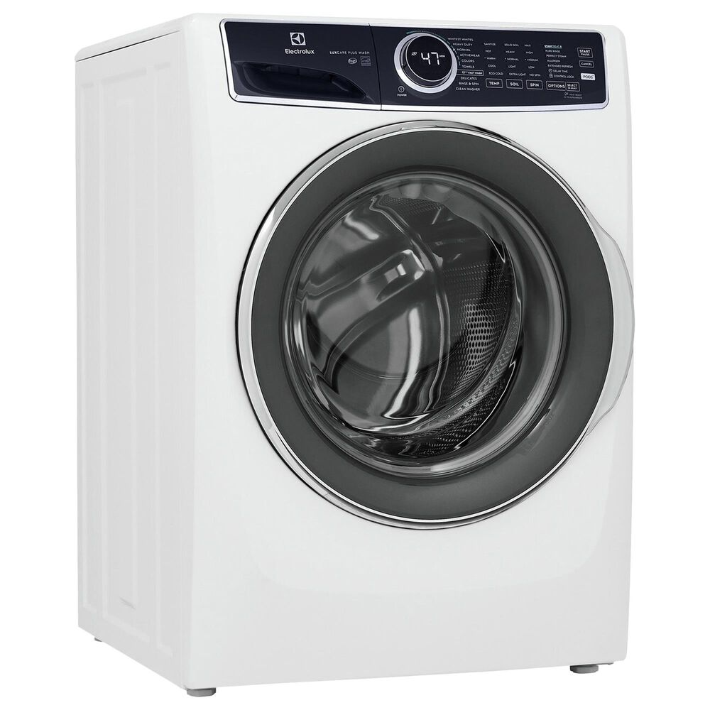 Electrolux 4.5 Cu. Ft. Front Load Washer and 8 Cu. Ft. Gas Dryer Laundry Pair in White, , large