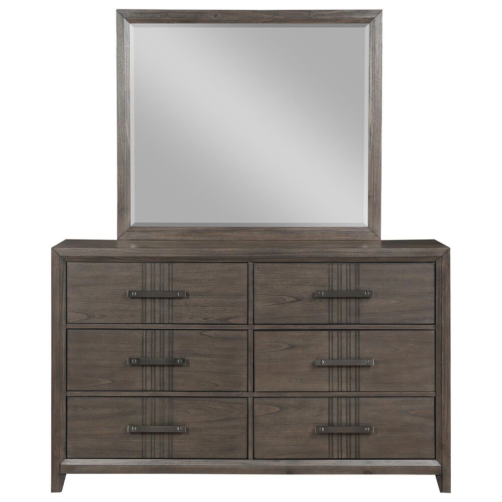 New Heritage Design Landon 4-Piece Queen Bedroom Set in Walnut, , large
