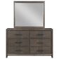 New Heritage Design Landon 4-Piece Queen Bedroom Set in Walnut, , large