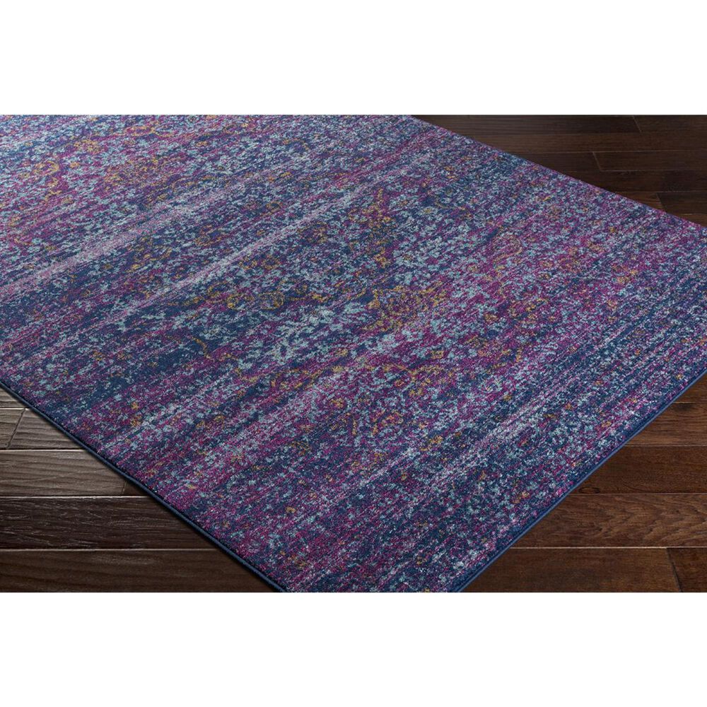 Surya Harput HAP-1003 3&#39;10&quot; x 5&#39;7&quot; Teal, Blue and Garnet Area Rug, , large