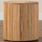 Baxton Studio Milagra End Table in Natural, , large