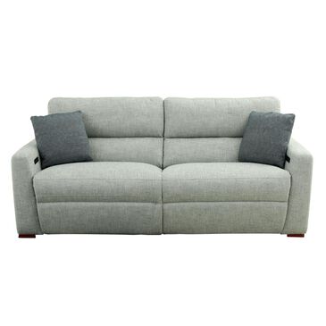 Stitch Gallway Power Reclining Sofa with Power Headrest in Vapor, , large