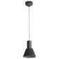 Golden Lighting Faroe 8" 1-Light LED Pendant in Flecked Black and Grey, , large