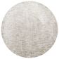 Surya Masterpiece Light Sage, Medium Gray and Cream 6"7" Round Area Rug, , large