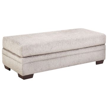 Northwestern Bailey Storage Ottoman in Cream, , large